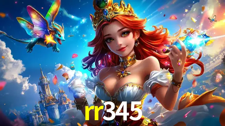 A princesa de um reino de fantasia mágico, com seu pequeno dragão, apresentando um mundo de prêmios encantados nos jogos de caça-níqueis do cassino rr345.